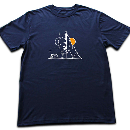 Camp In The Mountain T-shirt