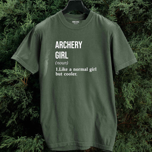 Archery Girl Definition T-shirt