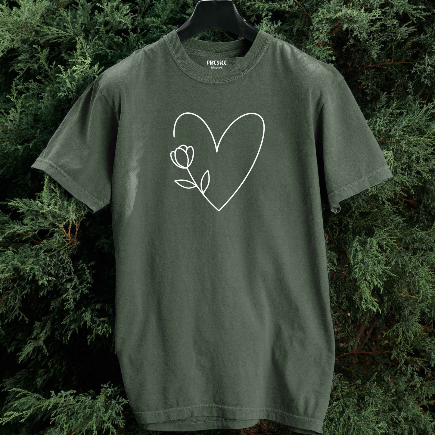 Heart Flower T-shirt