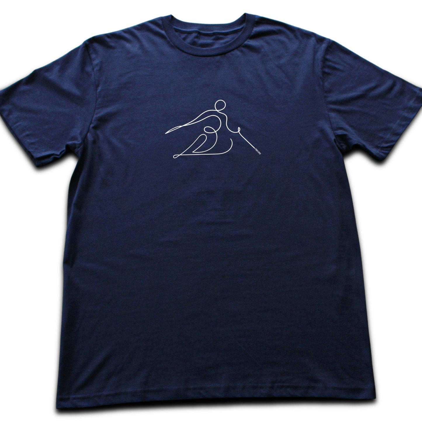 Single Line Skier T-shirt