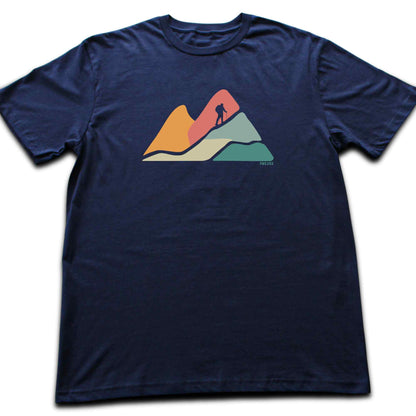 Abstract Hiker Silhouette T-shirt