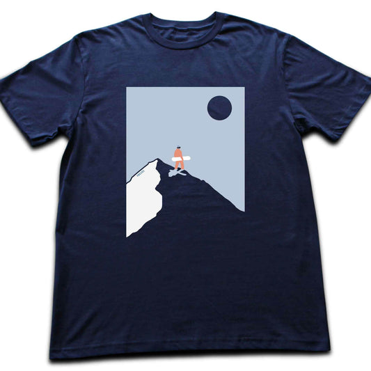 Snowboard On Top T-shirt