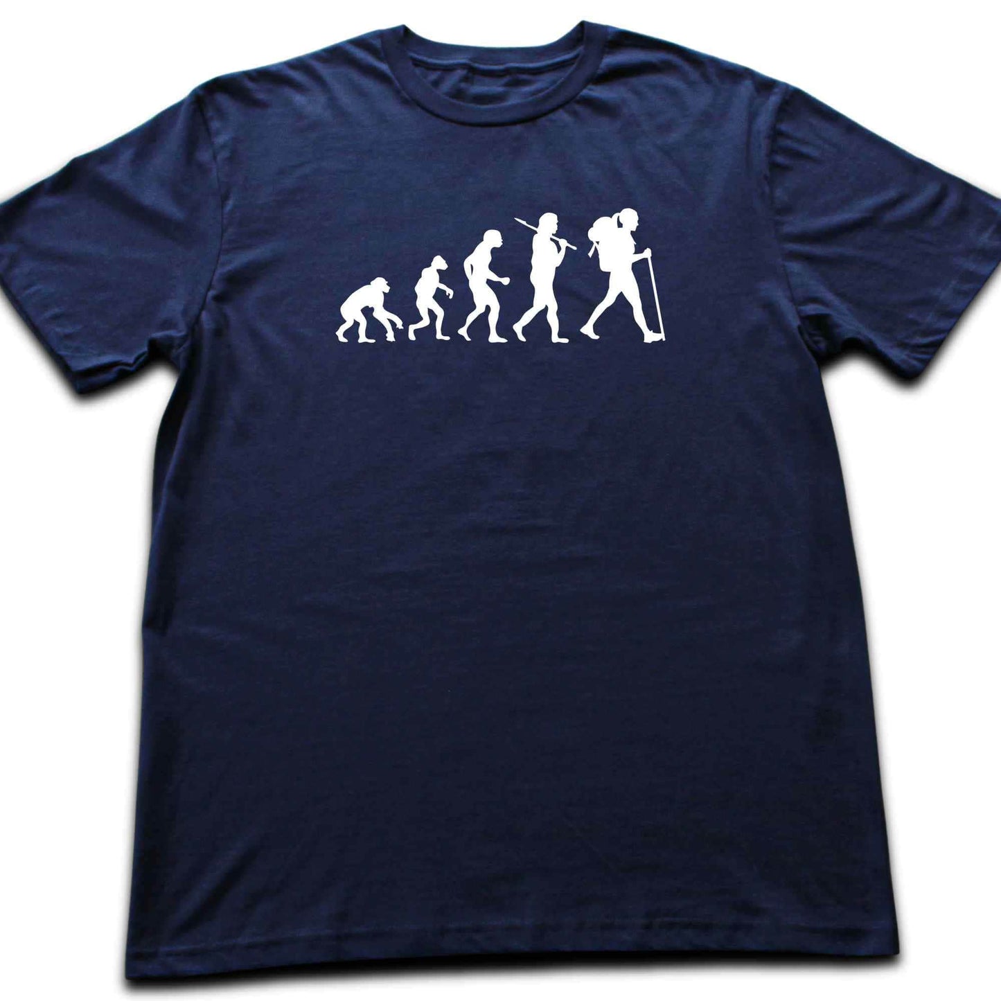 Hiking Girl Evolution T-shirt
