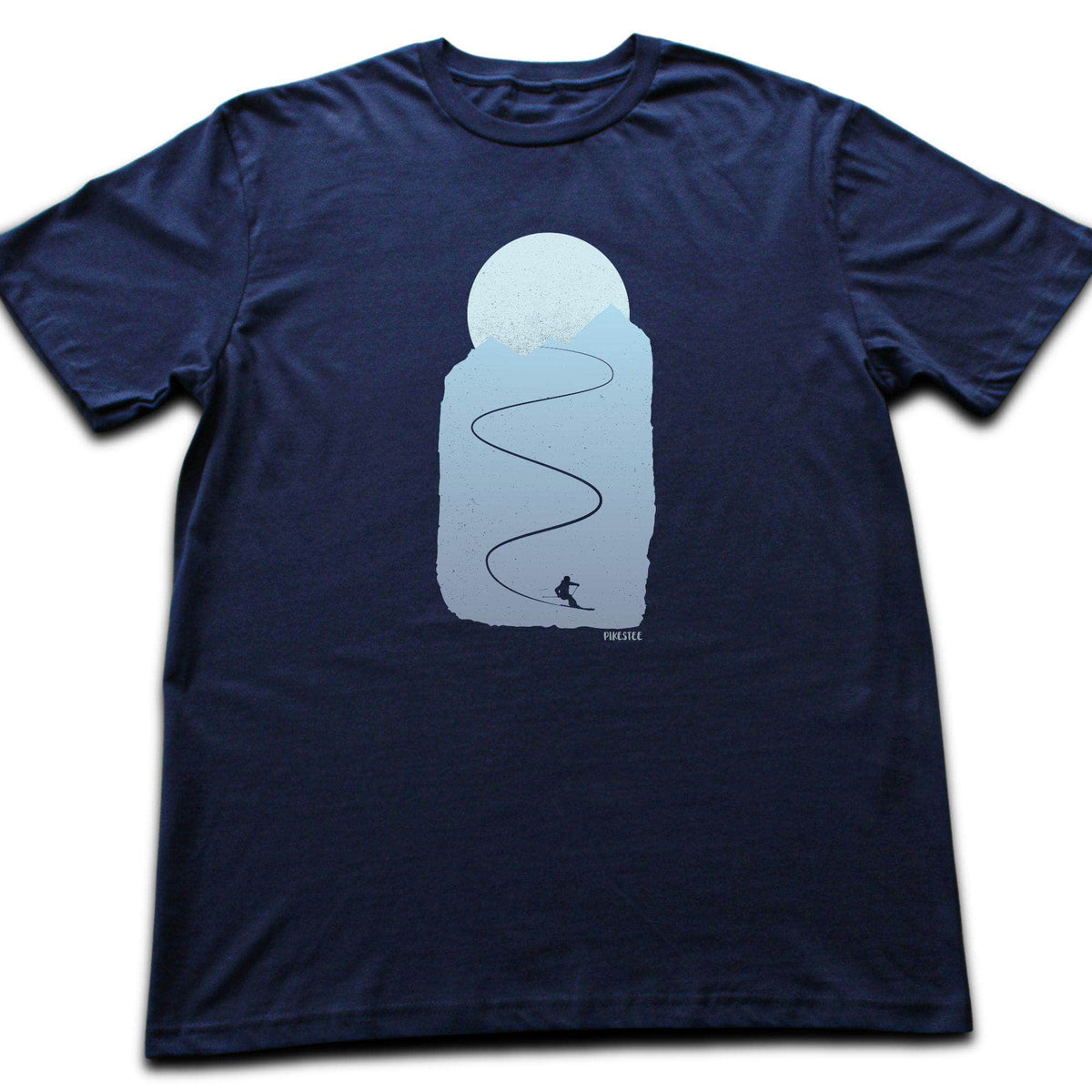 Ski Slalom Grunge T-shirt