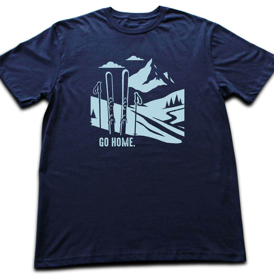 Go Home Ski T-shirt
