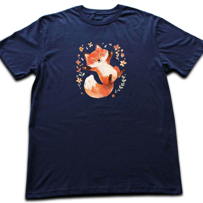 Happy Cute Fox T-shirt