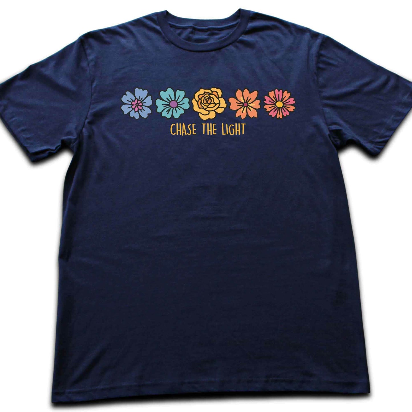 Chase The Light Flowers T-shirt