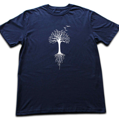 Tree Roots and Birds T-shirt