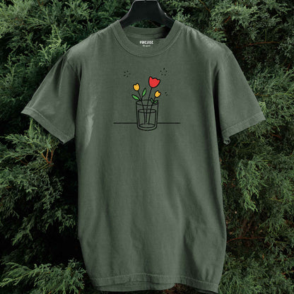 Glass Flowers T-shirt