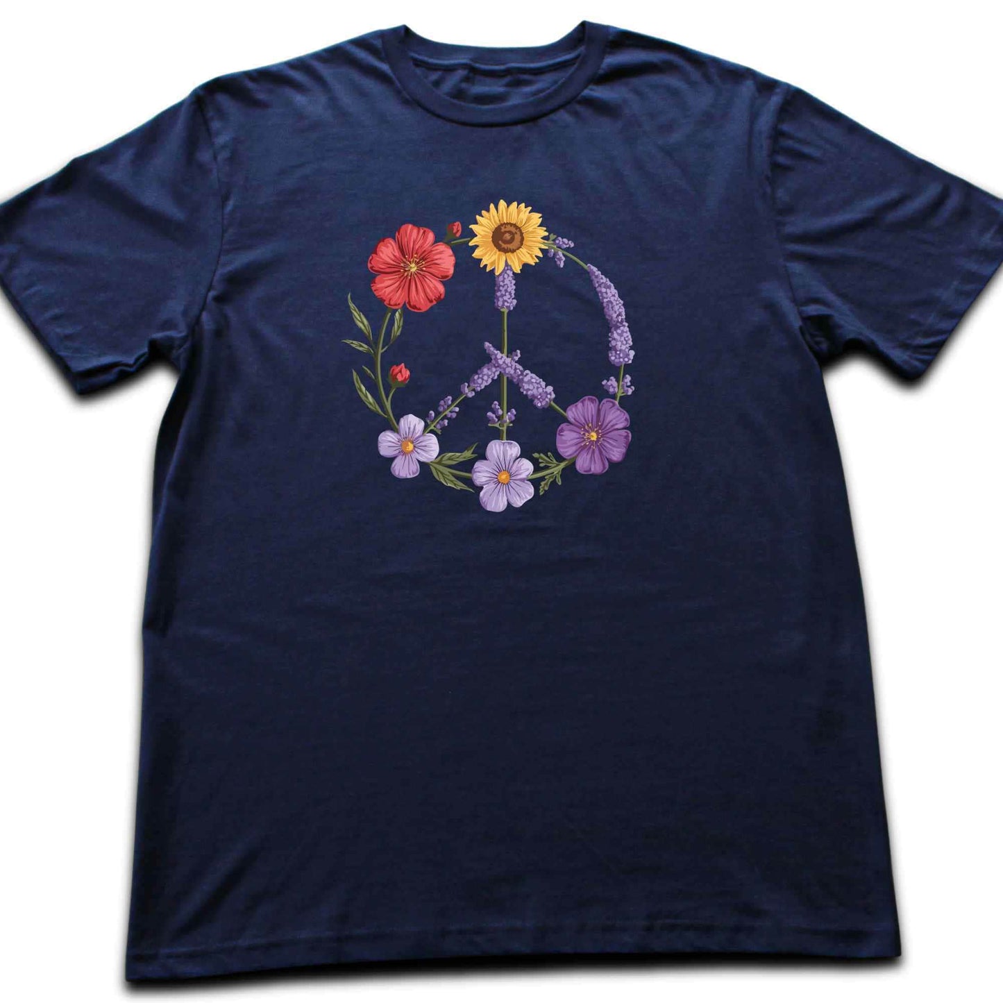 Peace Flowers T-shirt