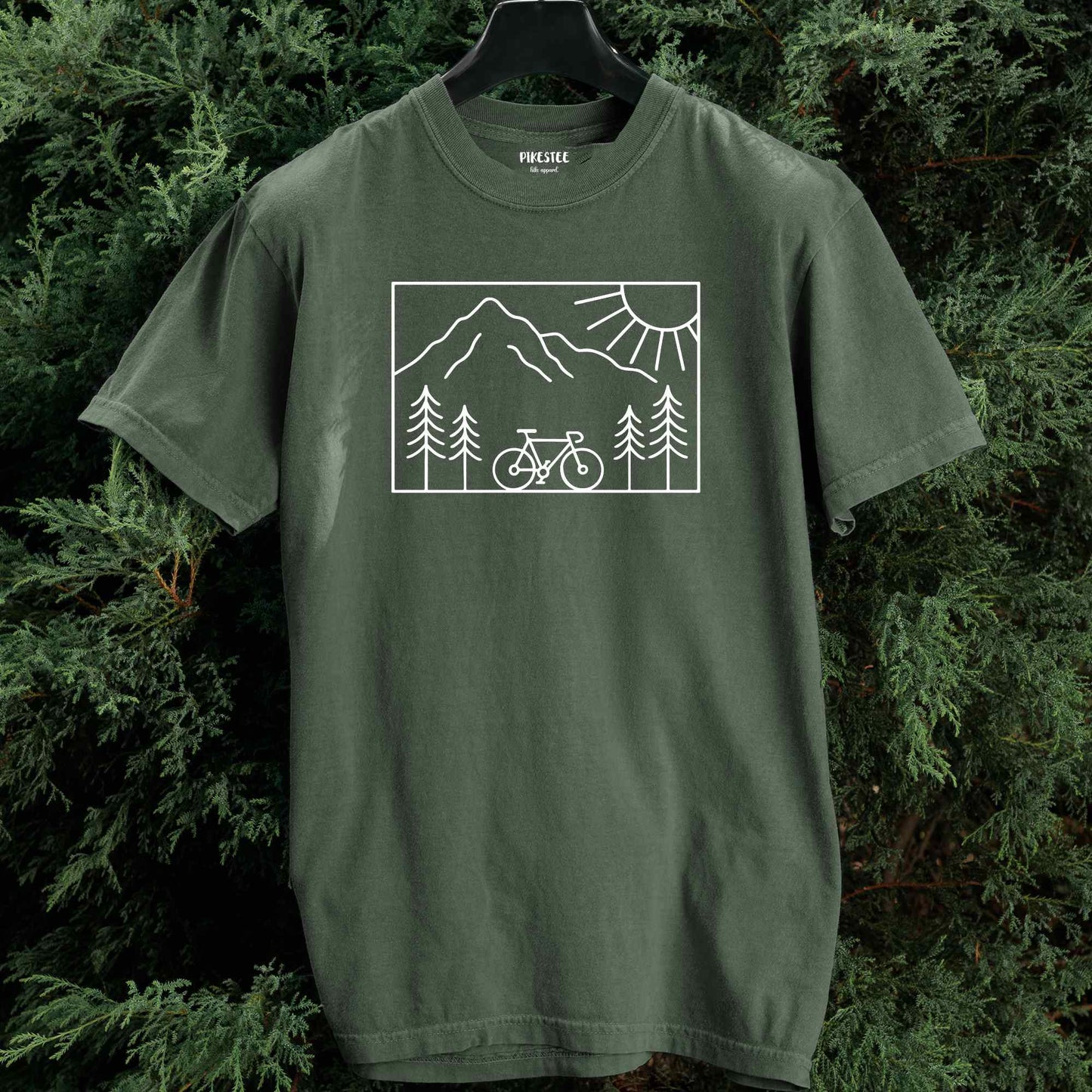 Cycling In Mountains T-shirt
