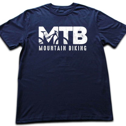 Mountain Bike Typo T-shirt