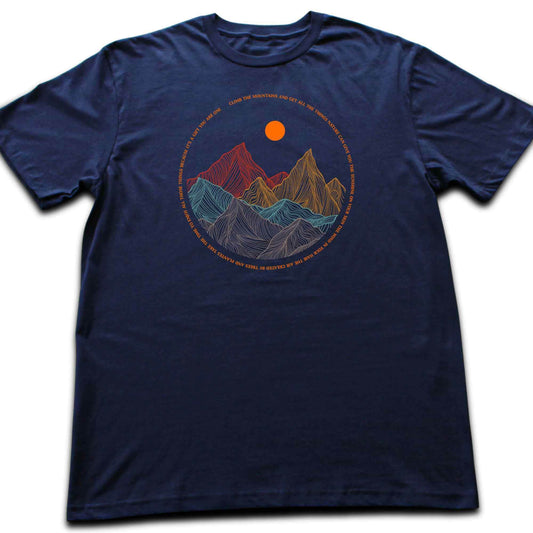 "Retro Landscape" graphic T-shirt