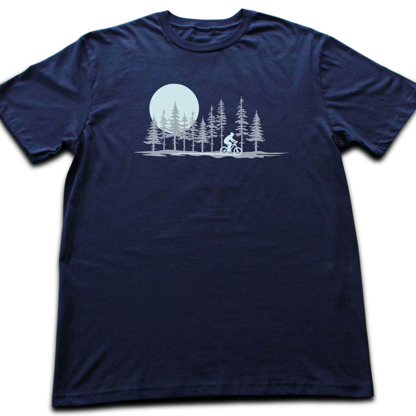 Biking In The Forest T-shirt
