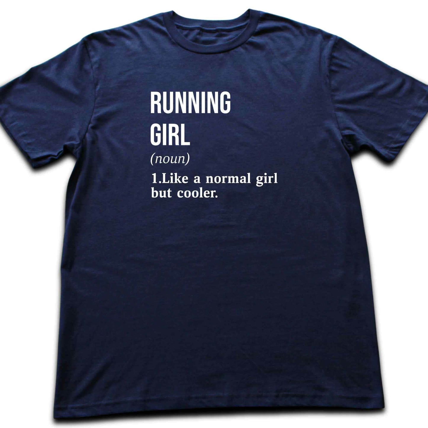 Running Girl Definition T-shirt