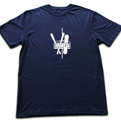 Ski And Snowboard Chair T-shirt