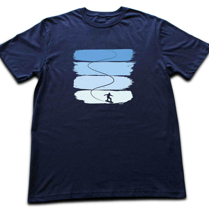 Gradient Snowboard Slalom T-shirt