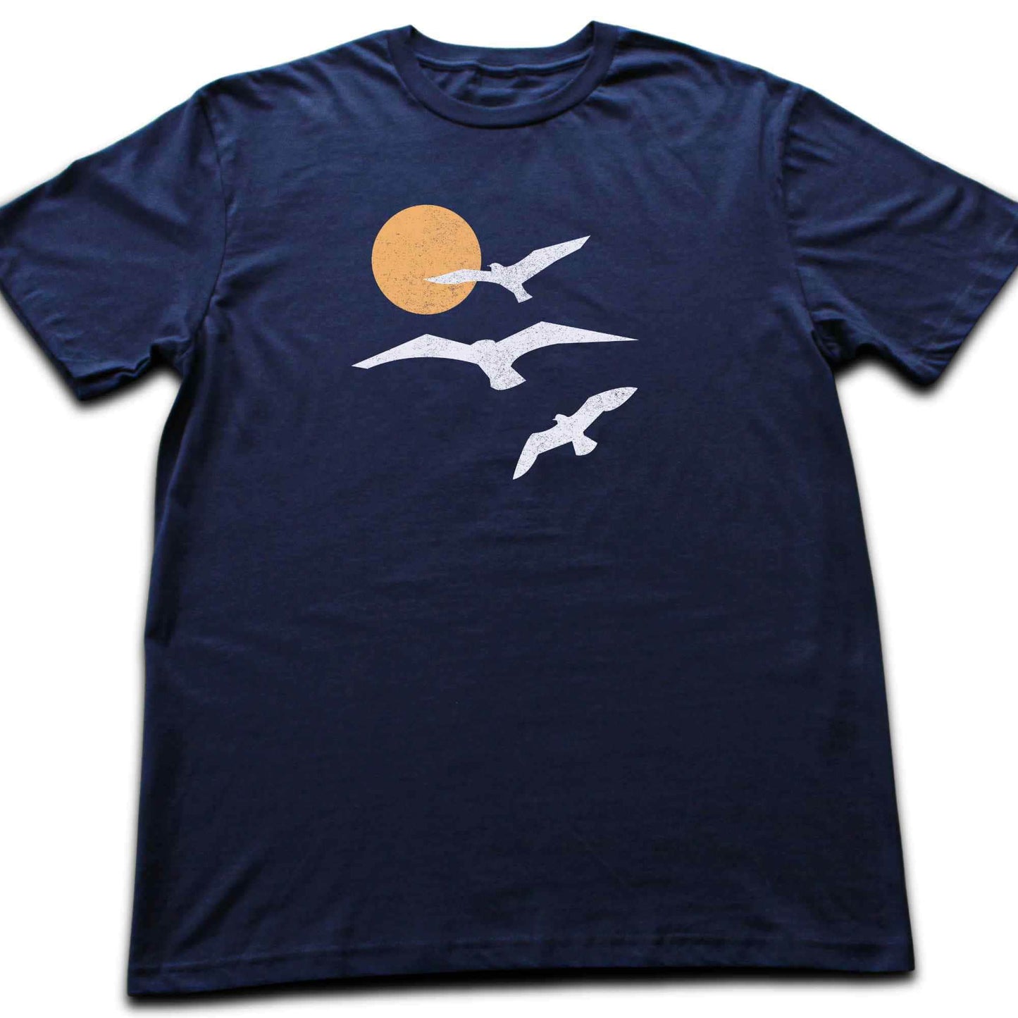 Sea, Birds and Sun T-shirt