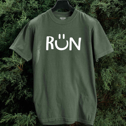 Run Smiley T-shirt