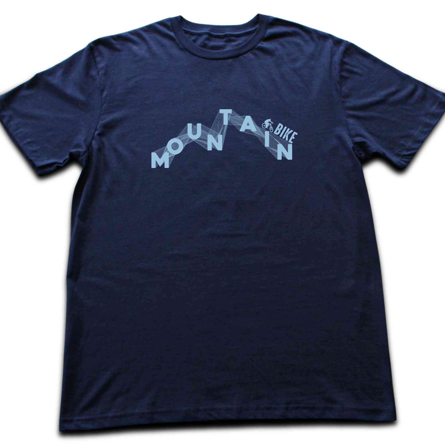 Abstract Mountain Bike T-shirt