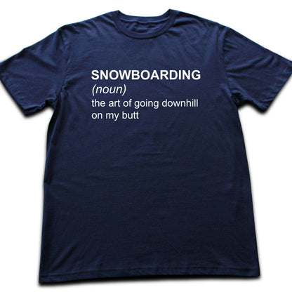 Snowboarding Definition T-shirt