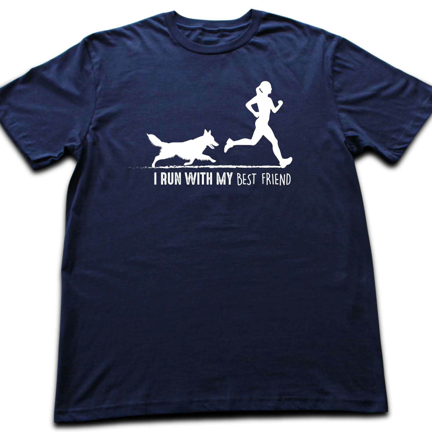 I Run With My Best Friend T-shirt