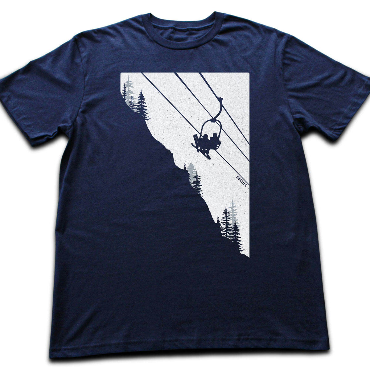 Ski Chair Landscape T-shirt
