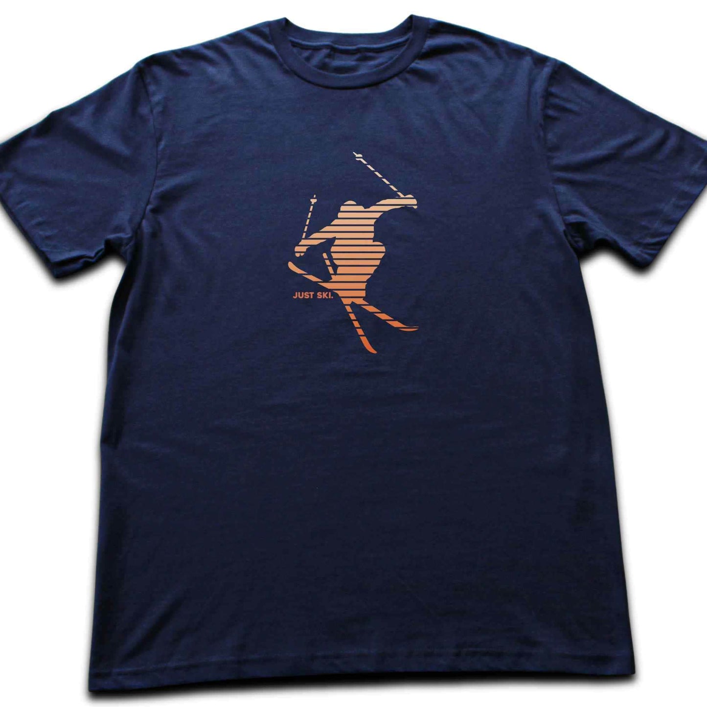 Skier Gradient, Just Ski T-shirt