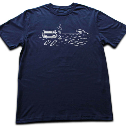Van On The Beach T-shirt