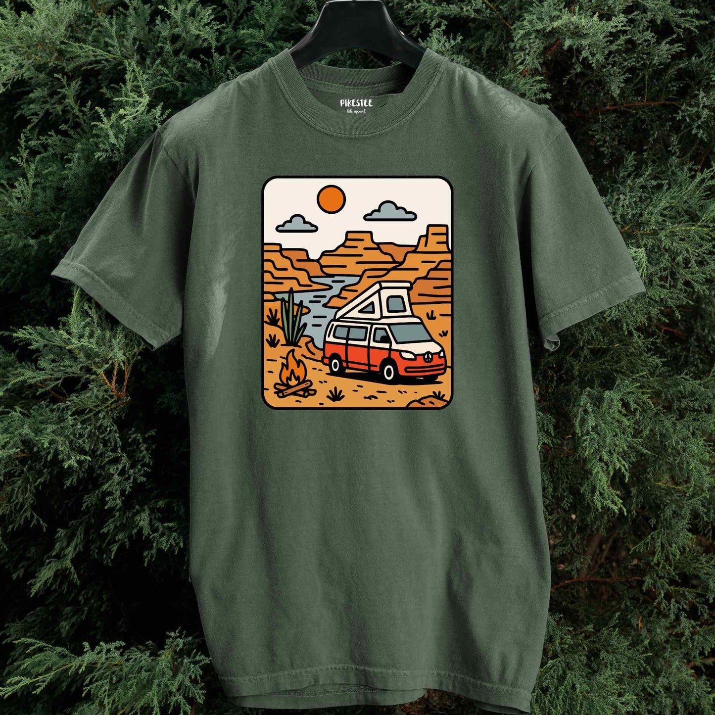 Cartoon Van Canyon T-shirt