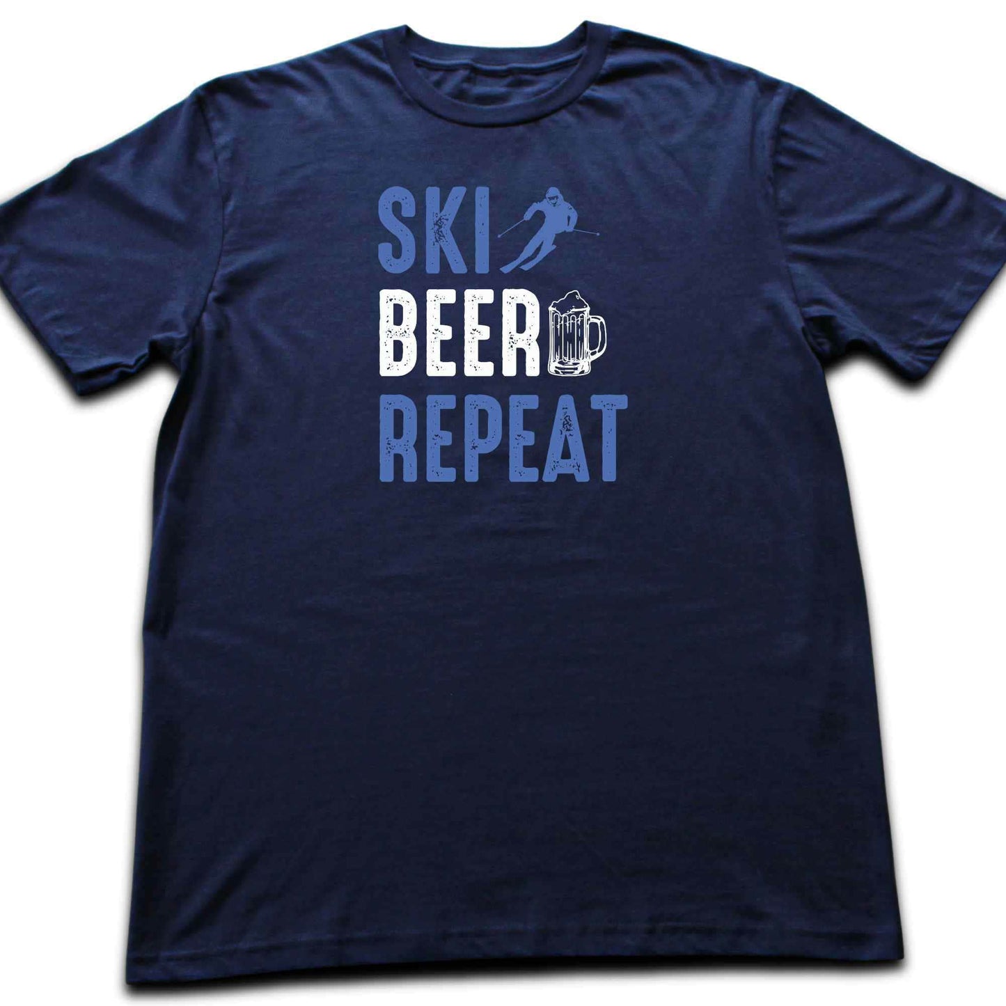 Ski, Beer, Repeat T-shirt