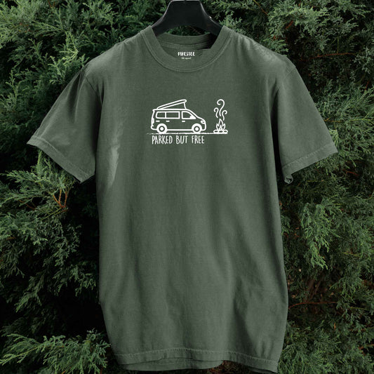 Parked But Free Van T-shirt