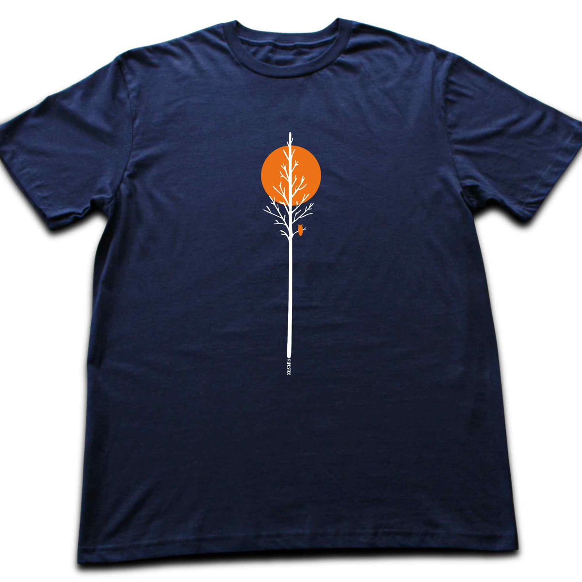 Minimal Lonely Tree T-shirt