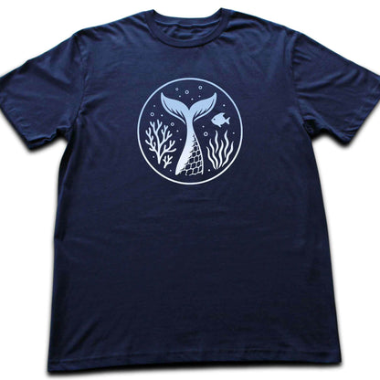 Round Whale Ocean T-shirt