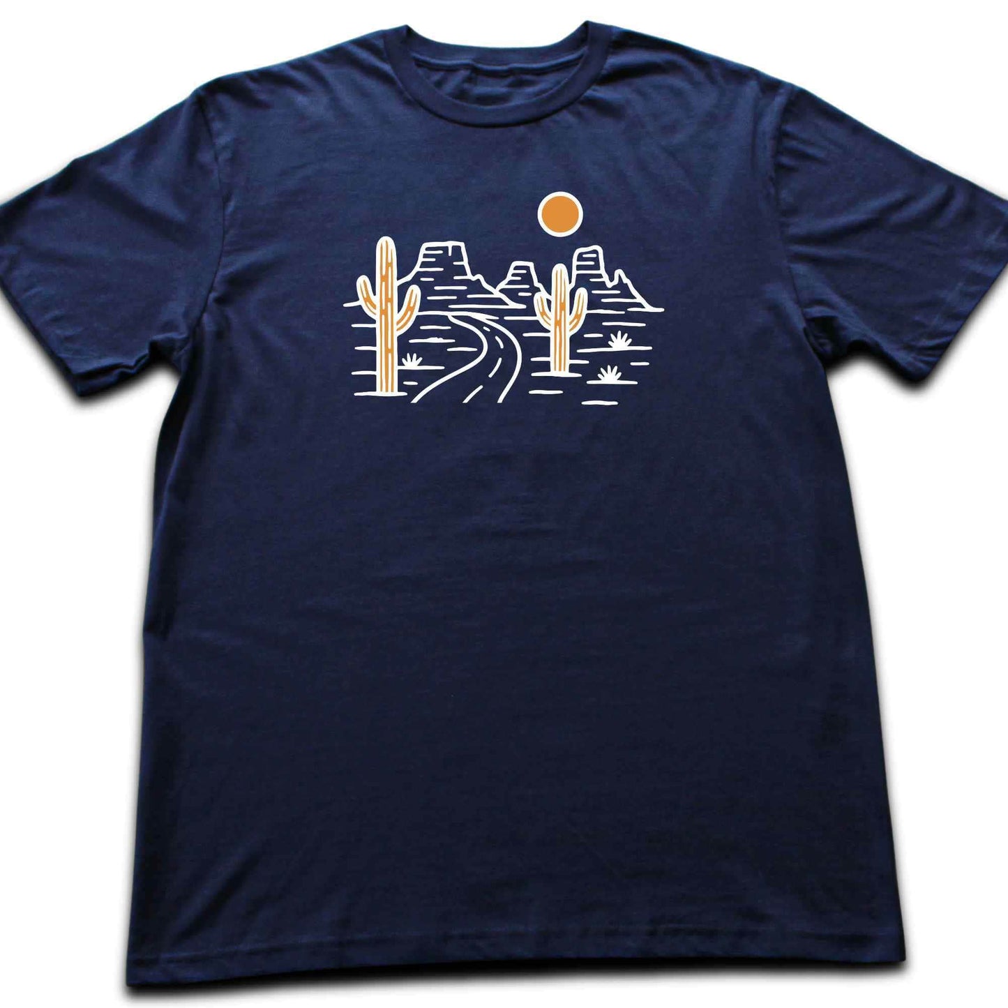 Canyon and Road Landscape T-shirt