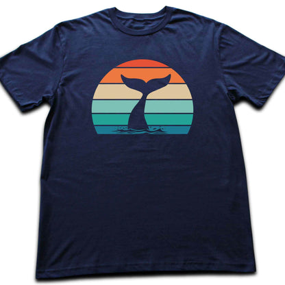 Colorfull Whale Tail T-shirt