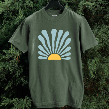 Abstract Sunrays T-shirt