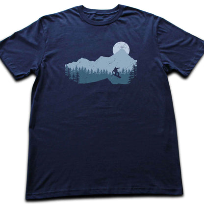 Snowboard Jump Landscape T-shirt