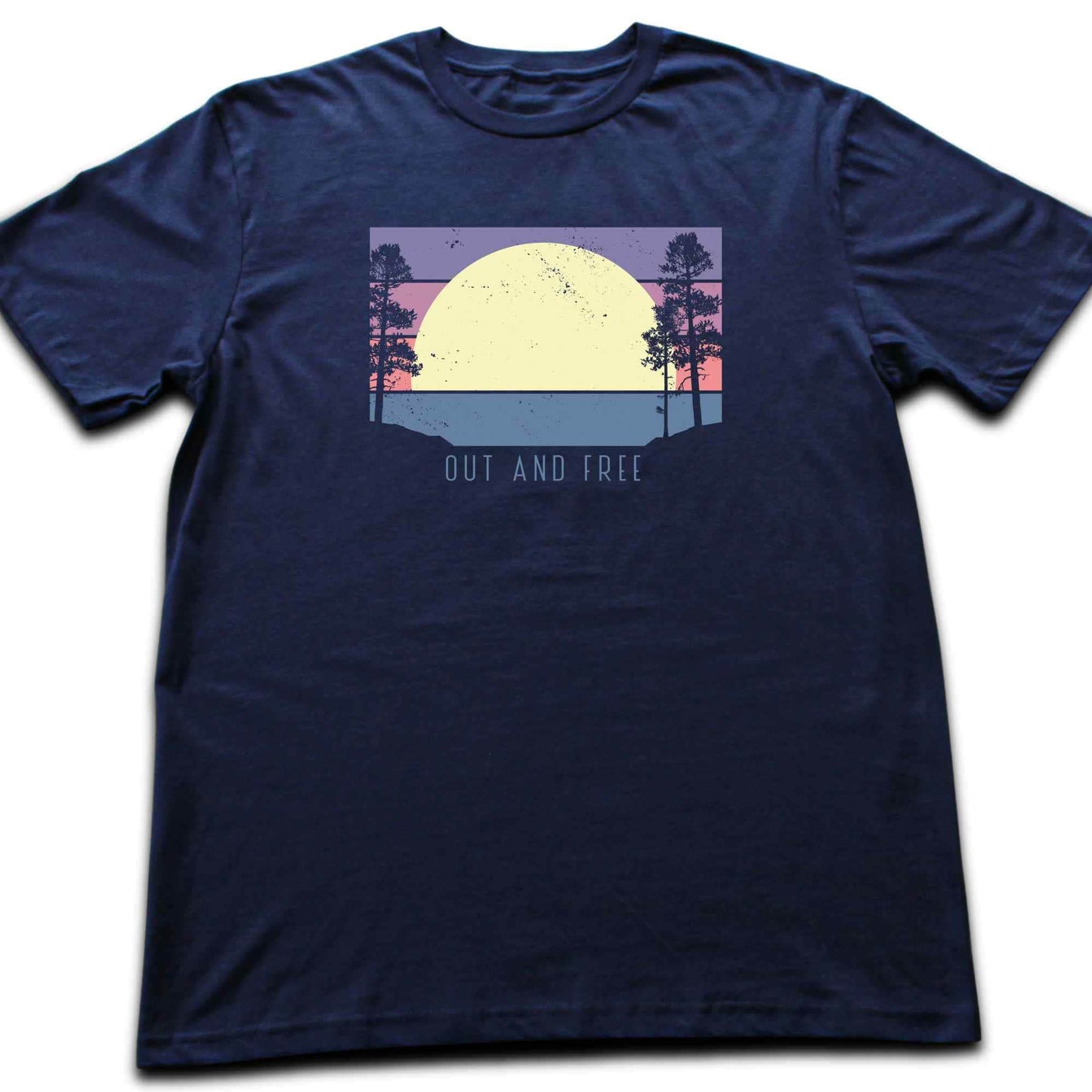 Out and Free Lake T-shirt