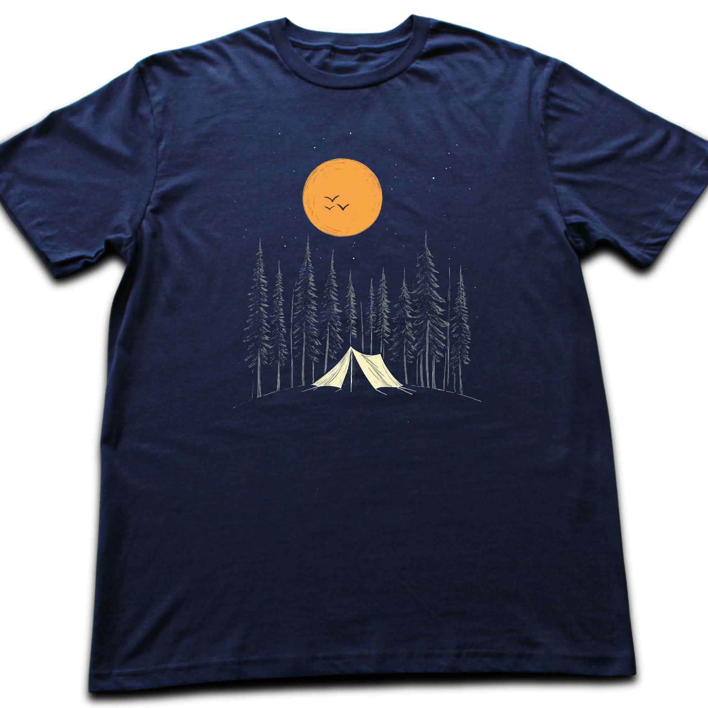 HandDrawn Campsite T-shirt