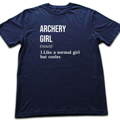 Archery Girl Definition T-shirt