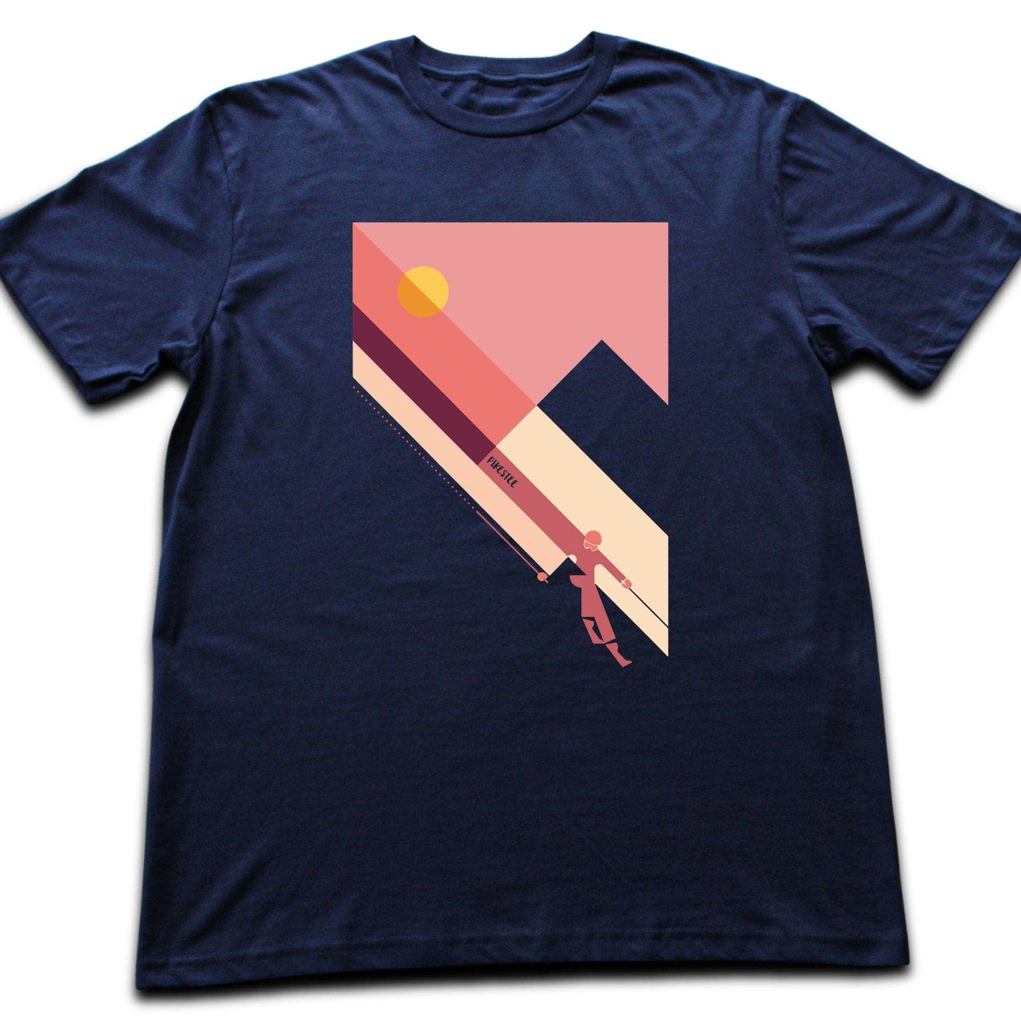 Abstract Ski Mountain  T-shirt