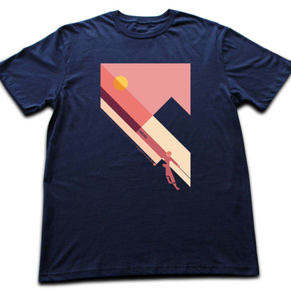 Abstract Ski Mountain  T-shirt