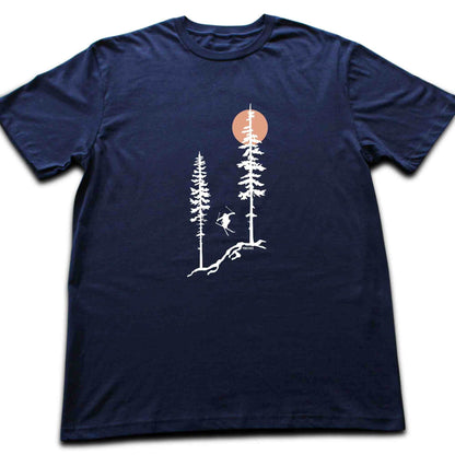 Ski Jump Trees T-shirt