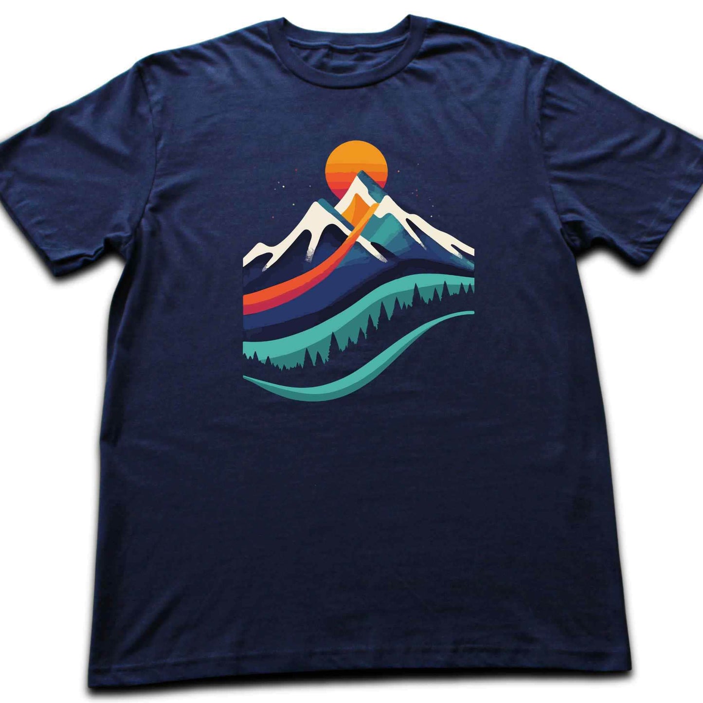 Colorfull Mountain T-shirt