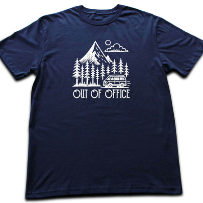 Out Of Office Van Landscape T-shirt