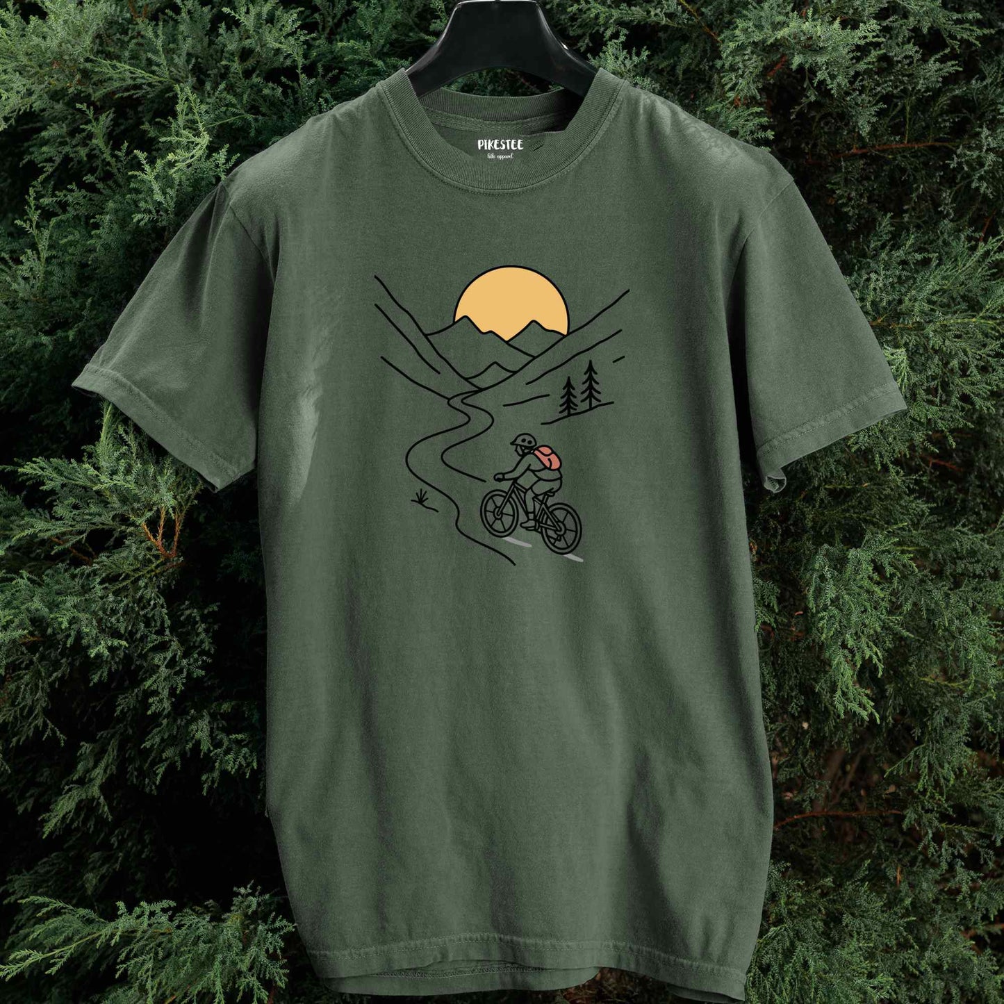 Morning Bike Mountain T-shirt