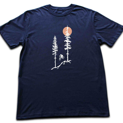 Bike Jump Trees T-shirt