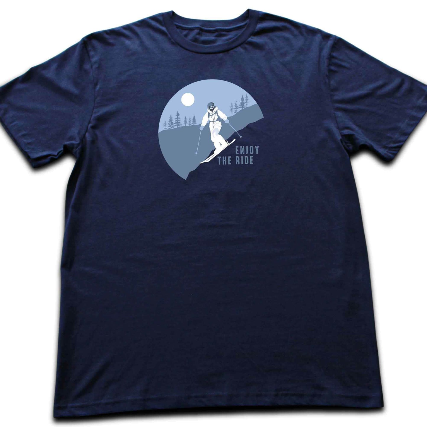Enjoy The Ride Ski T-shirt