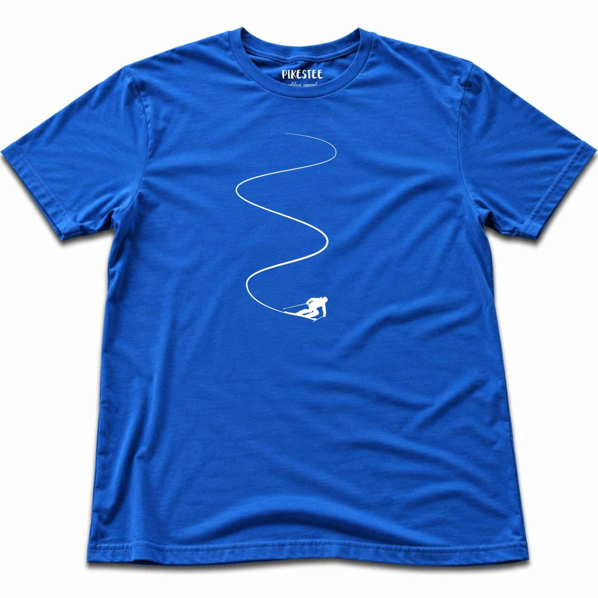 Ski Slalom T-shirt - Blue Royal